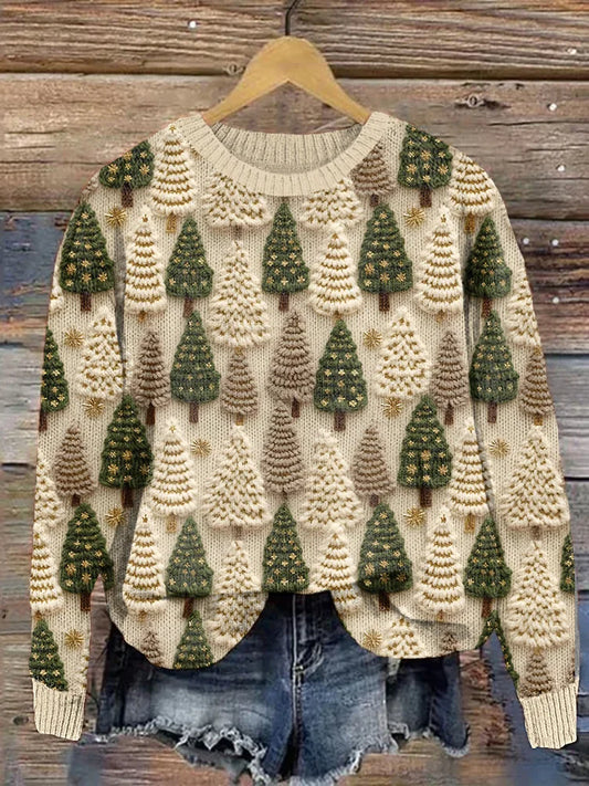 Ella - Christmas Tree Cozy Knit