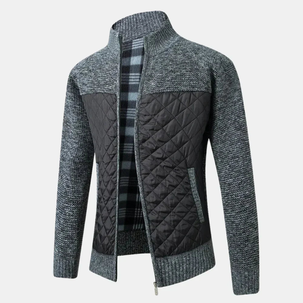 Conan | Knit Jacket with High Collar