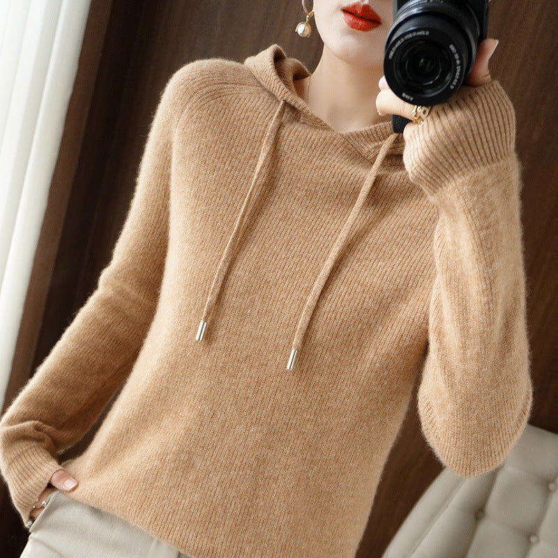 Jamila – Cozy Recycled Cashmere Hoodie