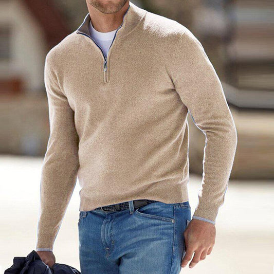 Erik | Premium Quarter-Zip Sweater