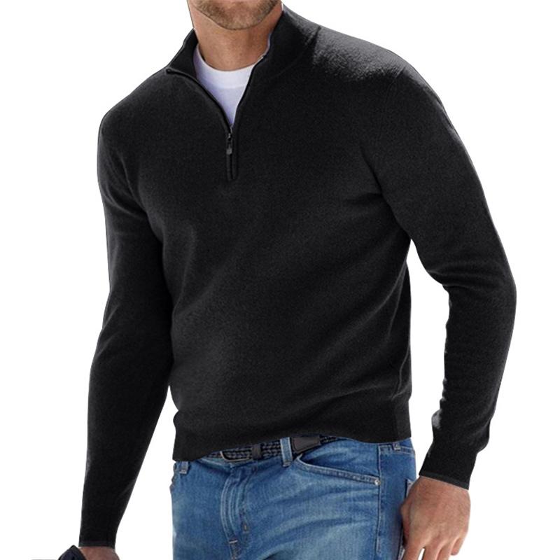 Erik | Premium Quarter-Zip Sweater