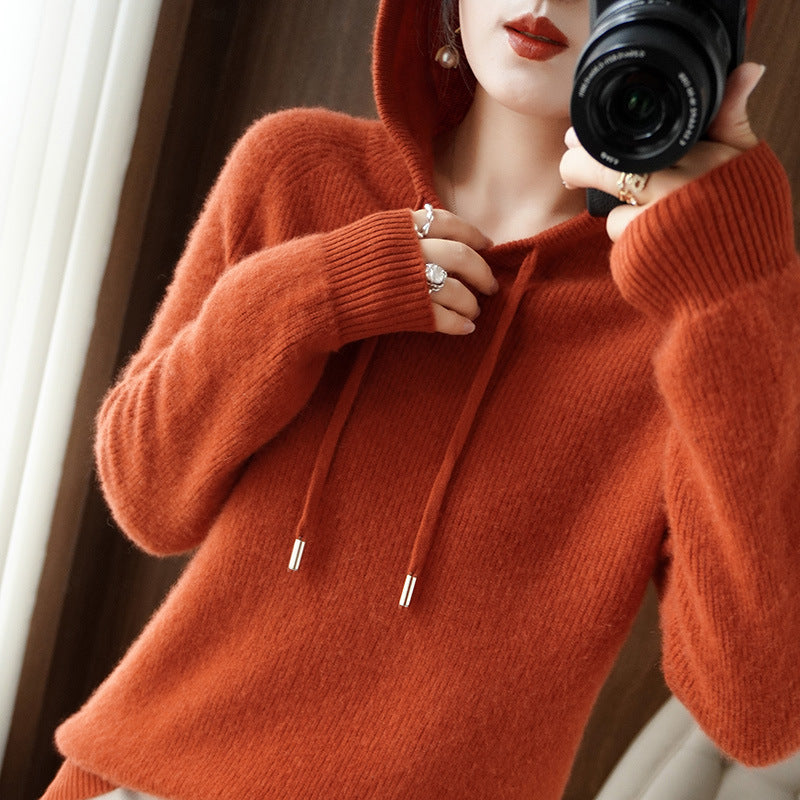 Jamila – Cozy Recycled Cashmere Hoodie