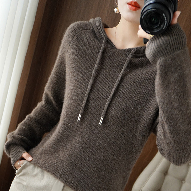 Jamila – Cozy Recycled Cashmere Hoodie