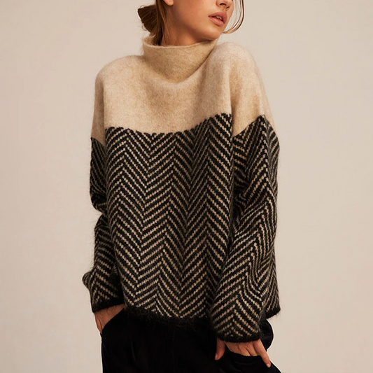 Elena | Elegant Turtleneck Pullover